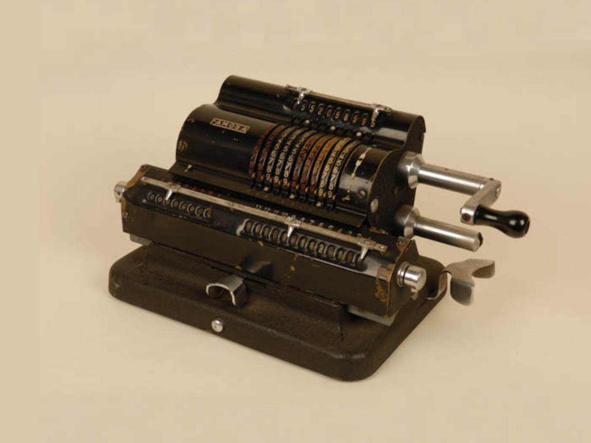 calculadora mecánica