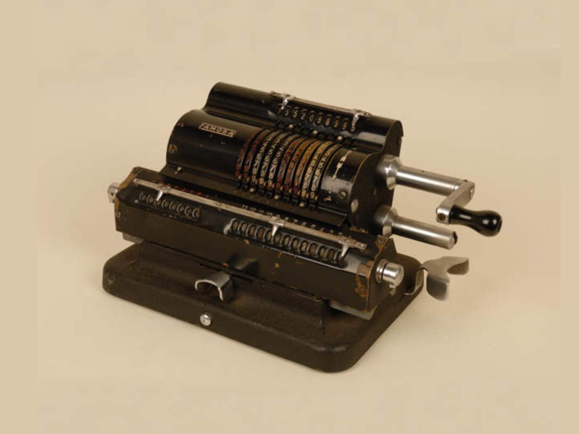 calculadora mecánica